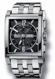 Oris Culture Czarny/Stal 39x34 mm 585 7625 7064 MB