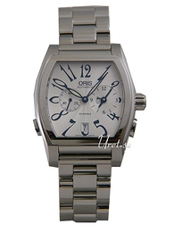 Oris Culture Miles Srebrny/Stal 48x38 mm 690 7540 4061 MB