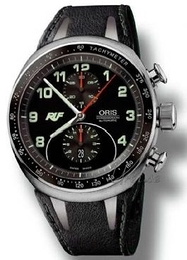 Oris Motor Sport TT1/TT3 Czarny/Skóra Ø44 mm 673 7611 7084 LS