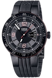 Oris Motor Sport Williamsf1 Team Day Date Czarny/Guma Ø42 mm 735 7634 4764 RS
