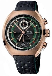 Oris Sport Czarny/Skóra Ø42 mm 677 7619 6054 LS