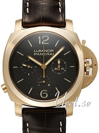Panerai Special Chrono Monopulsante 8 Days Brązowy/Skóra Ø44 mm PAM00344