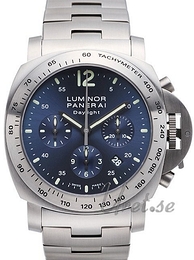 Panerai Contemporary Chrono Daylight Niebieski/Tytan Ø44 mm PAM00327