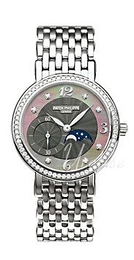 Patek Philippe Complicated Moon Phase Biały/18 karatowe białe złoto Ø31 mm 4958/1G/010