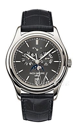 Patek Philippe Grand Complications Annual Calender Szary/Skóra Ø39 mm 5146P/001