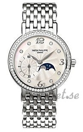 Patek Philippe Complicated Moon Phase Biały/18 karatowe białe złoto Ø31 mm 4958/1G/001