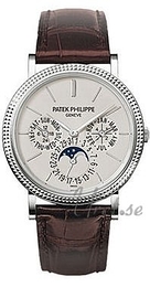 Patek Philippe Complicated Srebrny/Skóra Ø38 mm 5139G/001