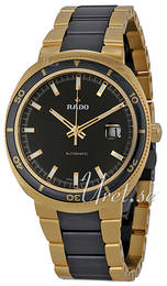 Rado D-Star Czarny/Stal w odcieniu złota Ø42 mm R15961162