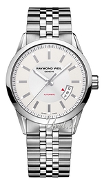 Raymond Weil Freelancer Srebrny/Stal Ø42 mm 2730-ST-65001