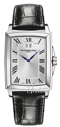 Raymond Weil Tradition Srebrny/Skóra 50x34 mm 5596-STC-00650