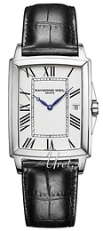 Raymond Weil Tradition Biały/Skóra 47x32 mm 5597-STC-00300