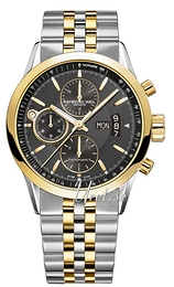 Raymond Weil Freelancer Czarny/Stal w odcieniu złota Ø42 mm 7730-STP-20021