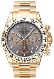 Rolex Cosmograph Daytona Szary/18 karatowe żółte złoto Ø40 mm 116508/13