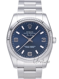 Rolex Air-King Niebieski/Stal Ø34 mm 114234/4