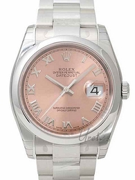 Rolex Datejust Steel Różowy/Stal Ø36 mm 116200/13