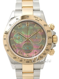 Rolex Daytona Biały/18 karatowe żółte złoto Ø40 mm 116523/12