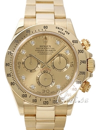 Rolex Daytona Szampański/18 karatowe żółte złoto Ø40 mm 116528/18