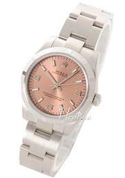 Rolex Oyster Perpetual Midsize Różowy/Stal Ø31 mm 177210/3