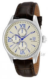 S.Coifman Dress Beżowy/Skóra Ø43 mm SC0169