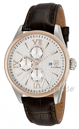 S.Coifman Dress Biały/Skóra Ø43 mm SC0170