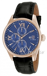 S.Coifman Dress Niebieski/Skóra Ø43 mm SC0173