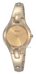Seiko Dress Ladies Żółte złoto/Stal w kolorze różowego złota Ø25 mm SUJF88