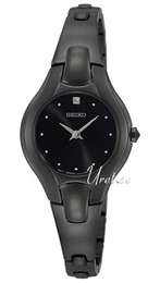 Seiko Dress Ladies Czarny/Stal Ø25 mm SUJF89