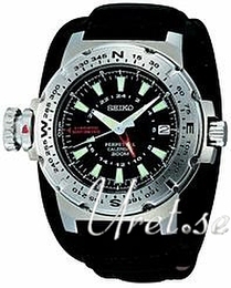 Seiko Divers Czarny/Skóra Ø46 mm SLT109