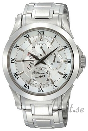 Seiko Premier Srebrny/Stal Ø40 mm SRL019P1