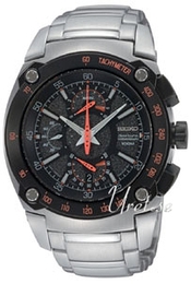 Seiko Sportura Czarny/Stal Ø42 mm SPC039P1