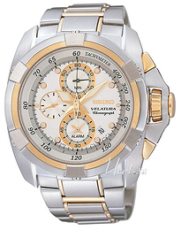 Seiko Velatura Biały/Stal Ø43 mm SNAA92P1