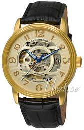 Stührling Original Legacy Delphi Szampański/Skóra Ø44 mm 107EG.331531