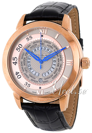 Stührling Original Symphony Traveler Czarny/Skóra Ø44 mm 118A.33151