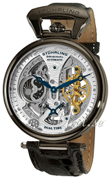 Stührling Original Legacy Special Reserve Srebrny/Skóra Ø46 mm 127A2.33F52