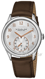 Stührling Original Prestige Prestige Srebrny/Skóra Ø42 mm 171B3.331K2