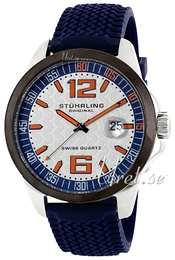 Stührling Original Aviator Concorso Biały/Guma Ø44 mm 219A.332D616