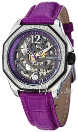 Stührling Original Vogue Nemo Purpurowy/Skóra Ø35 mm 231S.1115Q54