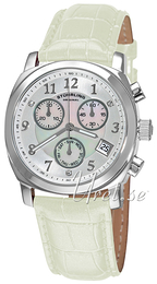 Stührling Original Monaco Audrey Biały/Skóra Ø34 mm 246.1115P7