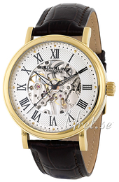 Stührling Original Legacy Delphi Srebrny/Skóra Ø44 mm 293.3335K2