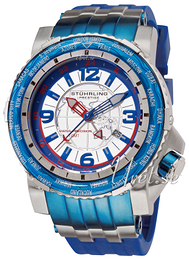 Stührling Original Aquadiver Admiral Srebrny/Stal Ø50 mm 319177-47