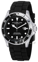 Stührling Original Aquadiver Regatta Czarny/Guma Ø42 mm 326R.331613