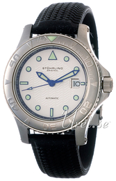 Stührling Original Aquadiver Regatta Srebrny/Guma Ø42 mm 33BB.331616