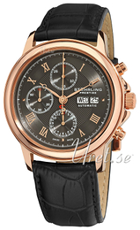 Stührling Original Prestige Prestige Szary/Skóra Ø42 mm 362.334554