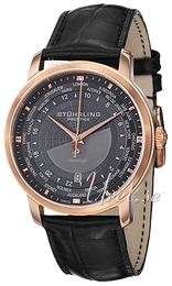 Stührling Original Prestige Prestige Szary/Skóra Ø42 mm 383.334569