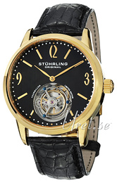 Stührling Original Tourbillon Tourbillon Czarny/Skóra Ø41 mm 542.333X1