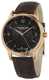 Stührling Original Symphony Classique Czarny/Skóra Ø40 mm 572.04