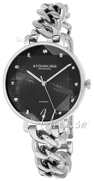 Stührling Original Vogue Vogue Czarny/Stal Ø38 mm 596.02