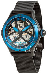 Stührling Original Monaco Alpine Srebrny/Stal Ø34 mm 5ATM.121116