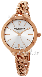 Stührling Original Vogue Srebrny/Stal w kolorze różowego złota Ø38 mm 624M.03