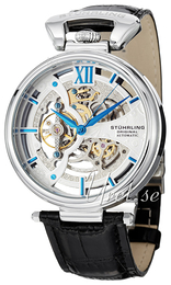 Stührling Original Legacy Special Reserve Srebrny/Skóra Ø46 mm 627.01